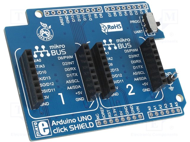 ARDUINO UNO CLICK SHIELD
