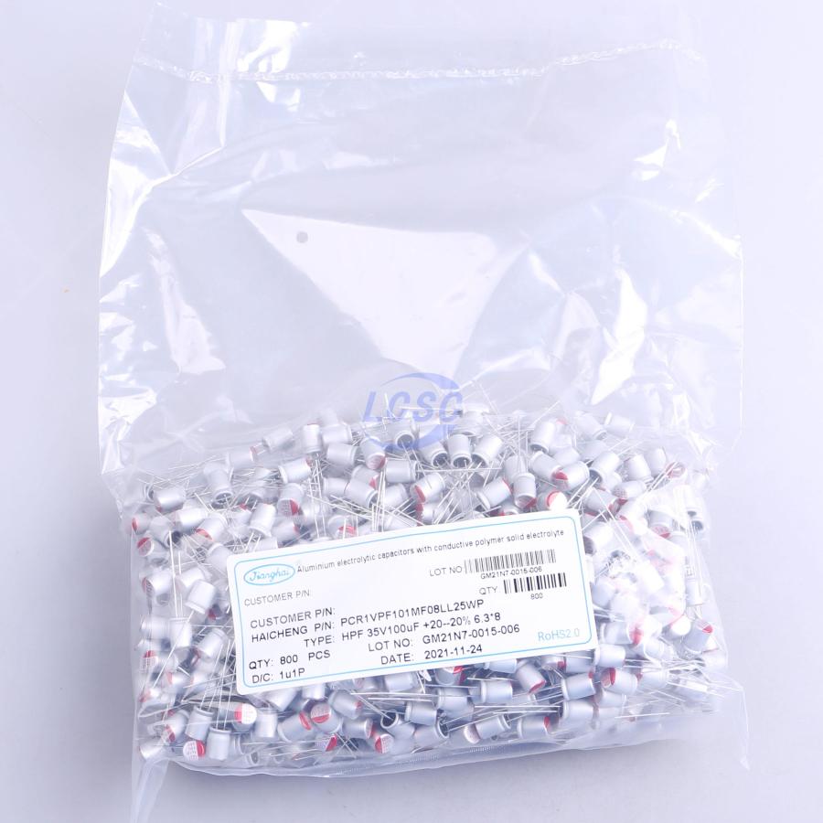 PCR1VPF101MF08LL25WP